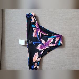 Roxy XS Bikini Bottom Floral Black